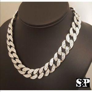 ❌SOLD❌ Hip Hop 18” Full Iced Cuban